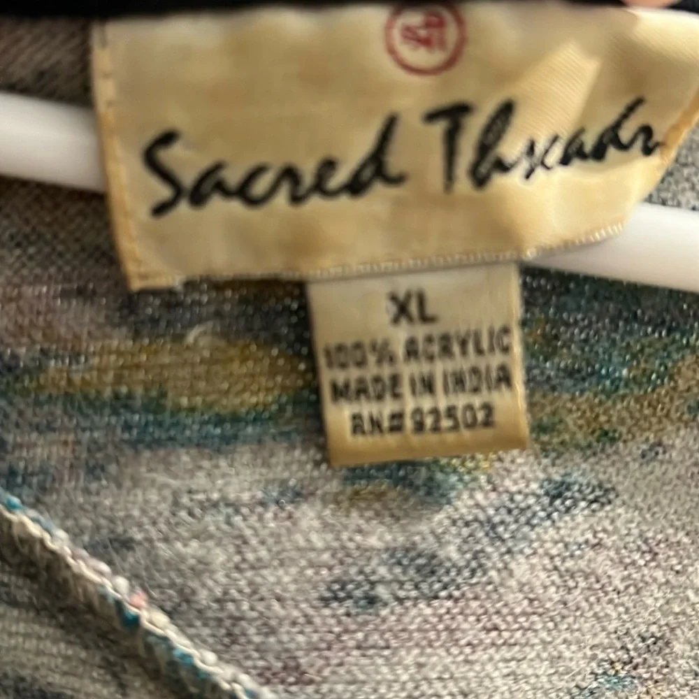 Sacred Threads Ruffled Tunic/ Sweater - Picture 5 of 6